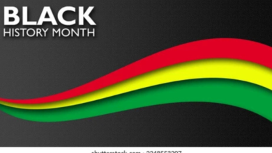 black history month colors